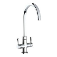 ALMOST PERFECT - Henley Swan Neck Kitchen Mixer Tap - Chrome