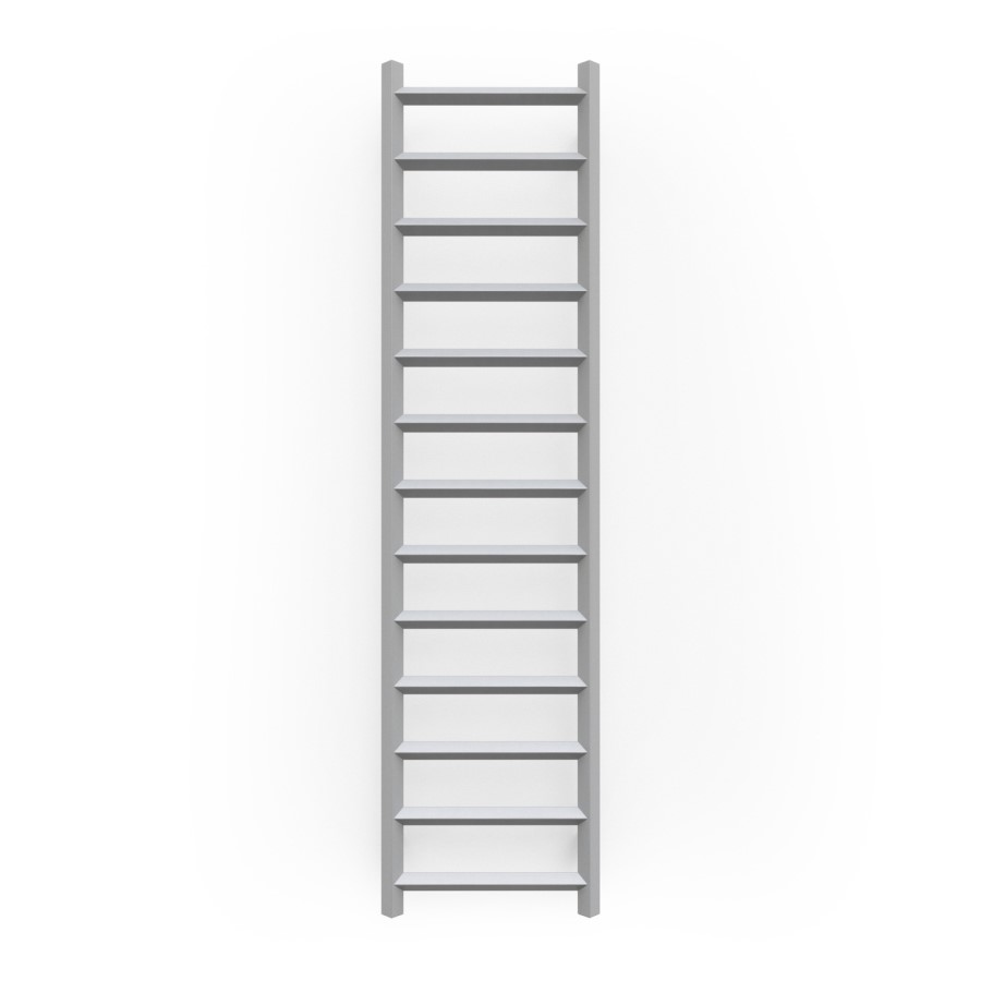 Metallic Silver Vertical bathroom Towel radiator 1560 x 400mm