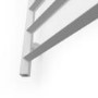 Soft White Vertical Bathroom Towel Radiator  1560 x 400mm