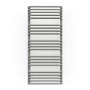 Grey Curved Vertical Bathroom Towel Radiator 1140 x 500mm