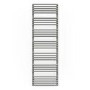 Grey Curved Vertical Bathroom Towel Radiator 1580 x 500mm