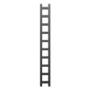 Metallic Grey Slim Vertical Bathroom Radiator 1600 x 200mm