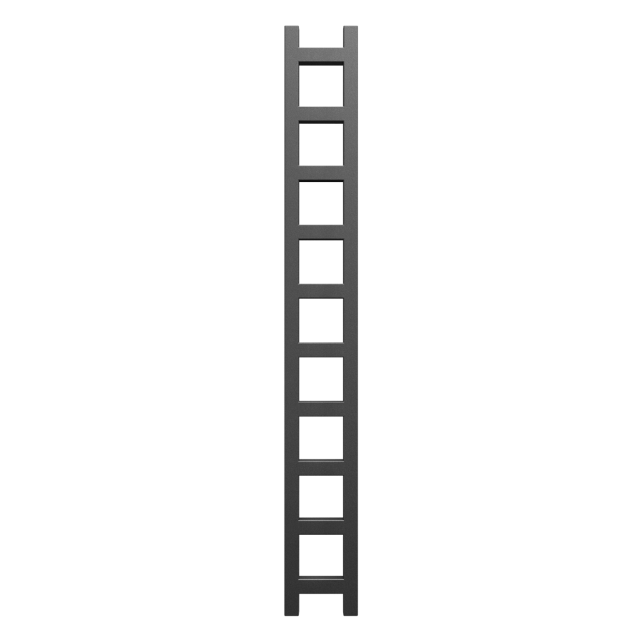 Metallic Grey Slim Vertical Bathroom Radiator 1600 x 200mm