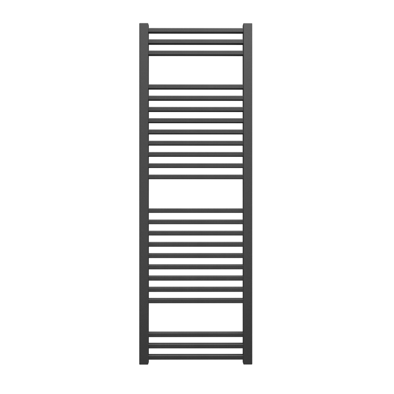 Metallic Grey Vertical Bathroom Towel Radiator 1510 x 500mm Better