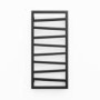 Metallic Black Vertical Bathroom Towel Radiator 1070 x 500mm