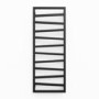 Metallic Black Vertical Bathroom Towel Radiator 1310 x 500mm