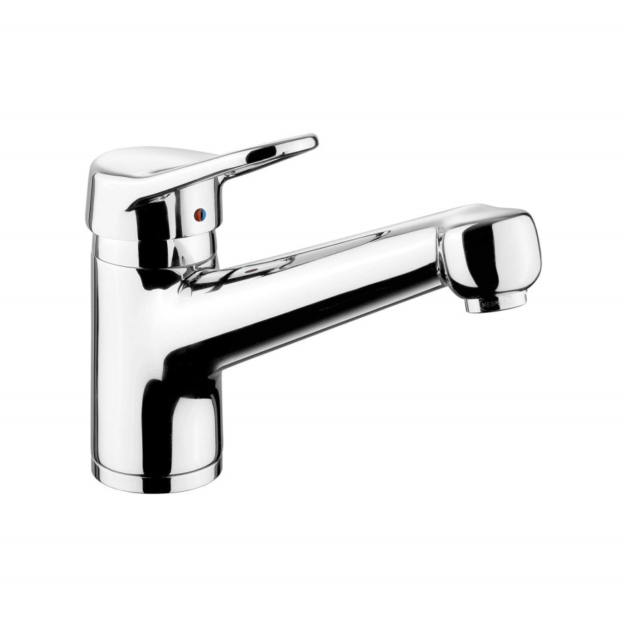 Rangemaster Aquaflow Chrome Single Lever Kitchen Mixer Tap  