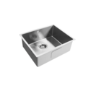 Single Bowl Undermount Chrome Stainless Steel Kitchen Sink - Enza Tamara
