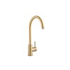 Brass Single Lever Kitchen Mixer Tap - Enza Tamara 