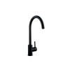 Black Single Lever Kitchen Mixer Tap- Enza Tamara 