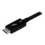 Startech Thunderbolt 3 to Dual DisplayPort Adapter - 4K 60Hz - Mac and Windows Compatible - External video adapter - Thunderbolt 3 - 2 x DisplayPort - Silver