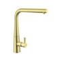 Rangemaster Conical Brushed Brass Single Lever Mixer Kitchen Mixer Tap