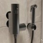 Gunmetal Grey Thermostatic Douche Shower / Bidet Shower Spray Kit - Arissa