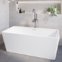 GRADE A1 - Freestanding Double Ended Bath 1500 x 700mm - Tetra