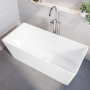 GRADE A1 - Freestanding Double Ended Bath 1500 x 700mm - Tetra
