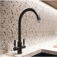 ONLY OPENED - INTENSE DUAL LEVER TAP MATT BLACK ONLY OPENED - INTENSE DUAL LEVER TAP MATT BLACK