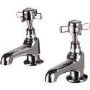 Elod Pair of Traditional Bath Pillar Taps