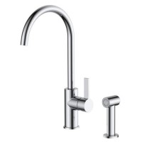 Taylor & Moore Chrome Single Lever Pull Out Spray Mixer Kitchen Tap Taylor & Moore Chrome Single Lever Pull Out Spray Mixer Kitchen Tap