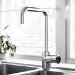 Chrome Single Lever Monobloc Kitchen Mixer Tap - Enza Elwood 