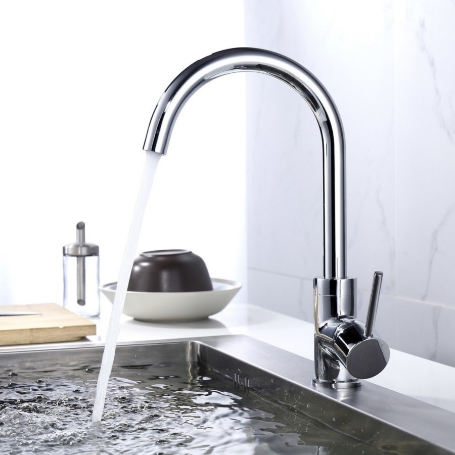 Enza Sydney Chrome Single Lever Kitchen Mixer Tap
