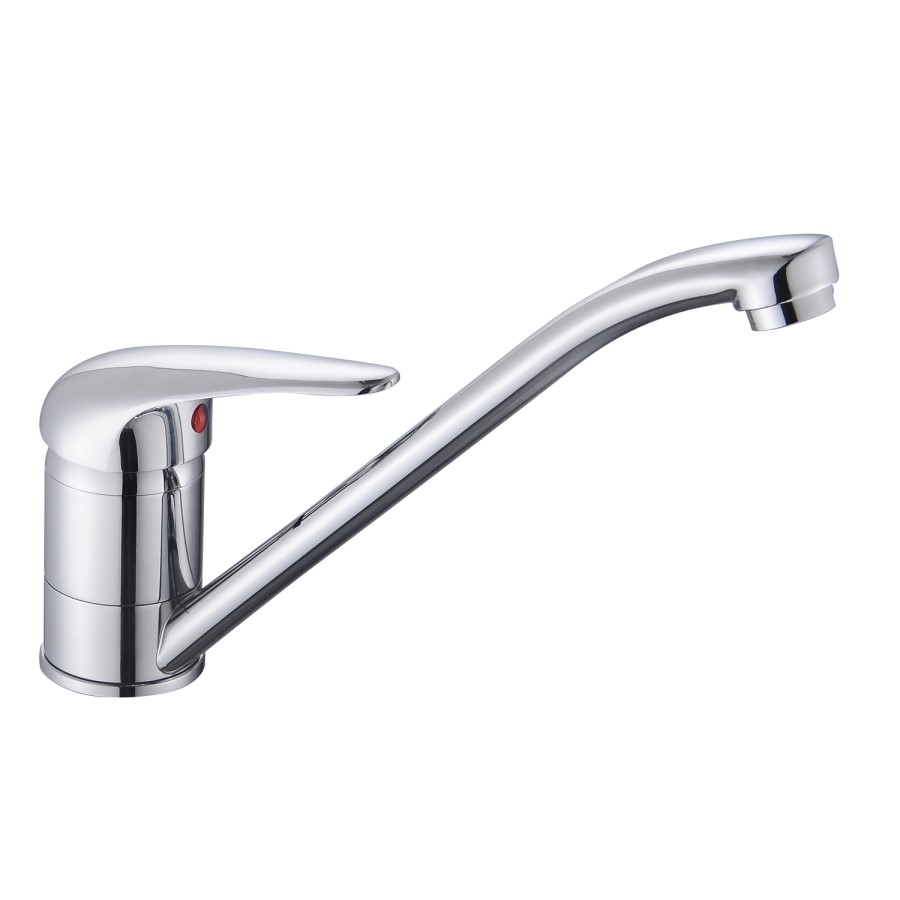 Alfred Chrome Swivel Spout Single Lever Mixer Kitchen Tap
