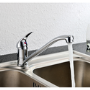 Alfred Single Lever Monobloc Mixer Kitchen Tap- Chrome