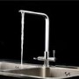 Enza Ryde Dual Lever Kitchen Sink Mixer Tap