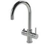 Boiling Water Kitchen Tap 3 in 1 Curve Chrome 