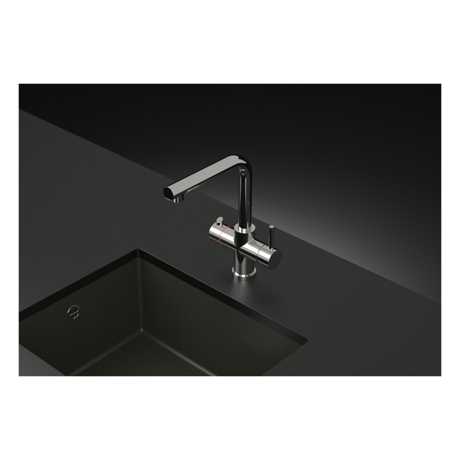 Boiling Water Kitchen Tap 3 in 1 Chrome