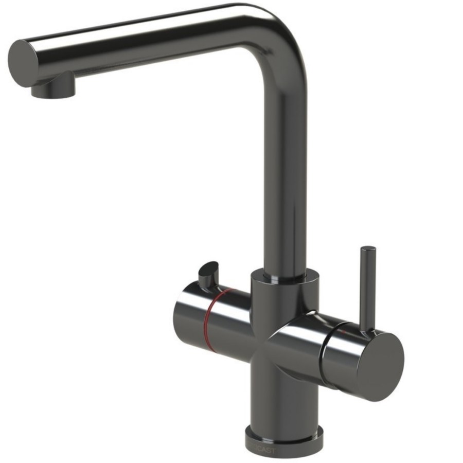 Boiling Water Kitchen Tap 3 in 1 Gunmetal 