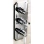 Traditional Triple Concealed Shower Valve