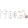 Bristan Trinity Concealed Thermostatic Mixer Shower with Wall Mounted Shower Head