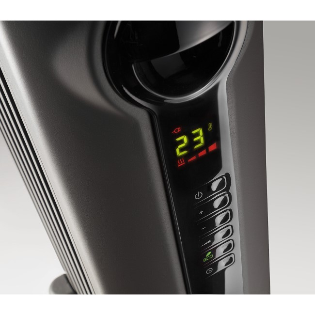 Delonghi Radia S TRRS0920E 2kW Oil Filled Radiator with 5 Year Warranty -  Grey - Better Bathrooms