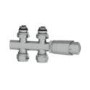 Elego Chrome Modern TRV H Block Thermostatic Radiator Valve