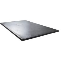 Claristone Anthracite Slate Effect Shower Tray & Waste - 1500 x 900mm Claristone Anthracite Slate Effect Shower Tray & Waste - 1500 x 900mm