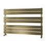 Brass Horizontal Towel Radiator 600 x 1000mm - Tundra