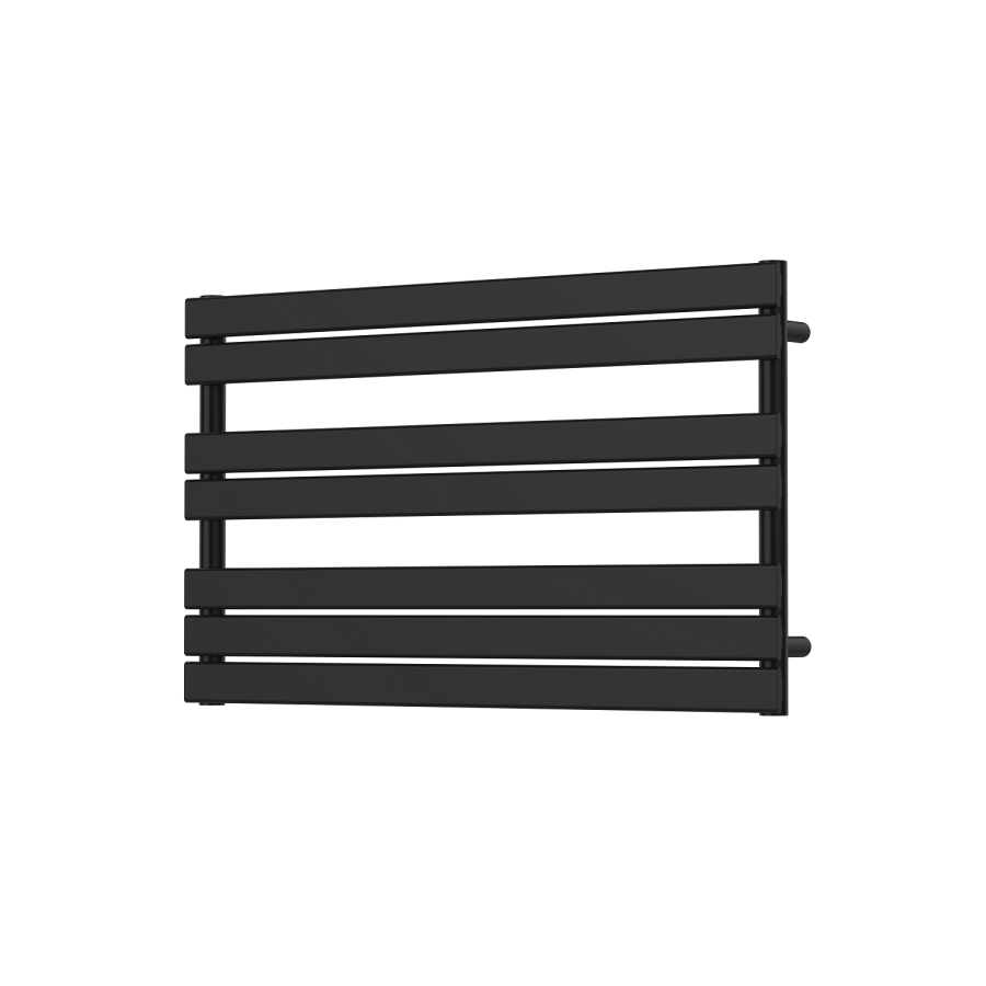 ALMOST PERFECT - Black Heated Towel Rail Radiator 600 x 1000mm - Tundra