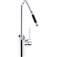 CDA Chrome Single Lever Mixer Swivel Spout Kitchen Tap