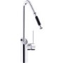 CDA Chrome Single Lever Mixer Swivel Spout Kitchen Tap