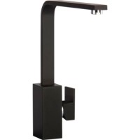 GRADE A2 - CDA TV9BL Black Single Side Lever Kitchen Mixer Tap