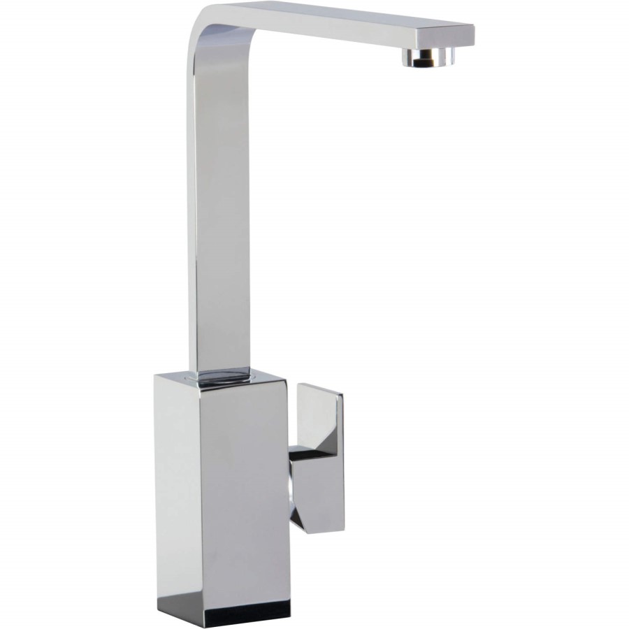 CDA Chrome Single Side Lever Kitchen Tap