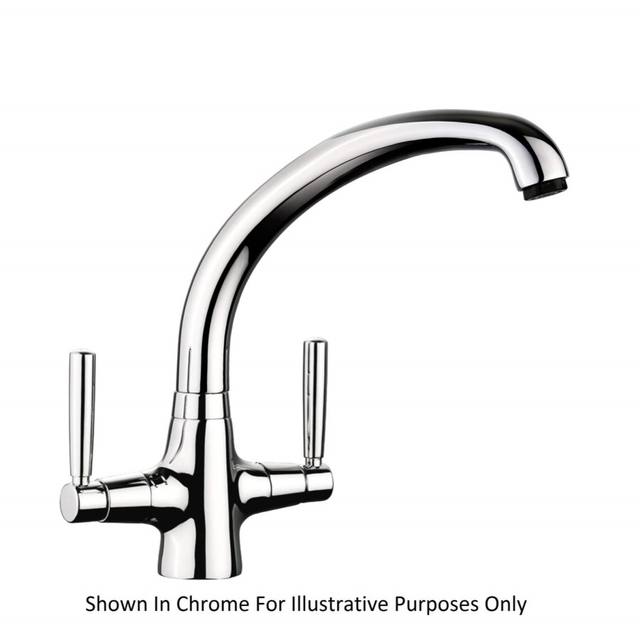 Rangemaster Aquaverve Kitchen Tap Brushed Finish