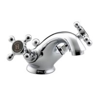 GRADE A1 - Bristan Trinity Chrome Basin Mixer Tap with Waste