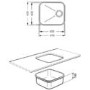GRADE A2 - Smeg UM45RA2 45cm Alba Copper PVD Finish Undermounted Single Bowl