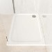 1200x760mm Rectangular 45mm White Stone Resin Shower Tray – Pearl