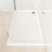 1500x800mm Rectangular Shower Tray – Low Profile 45mm – Stone Resin – White – Pearl