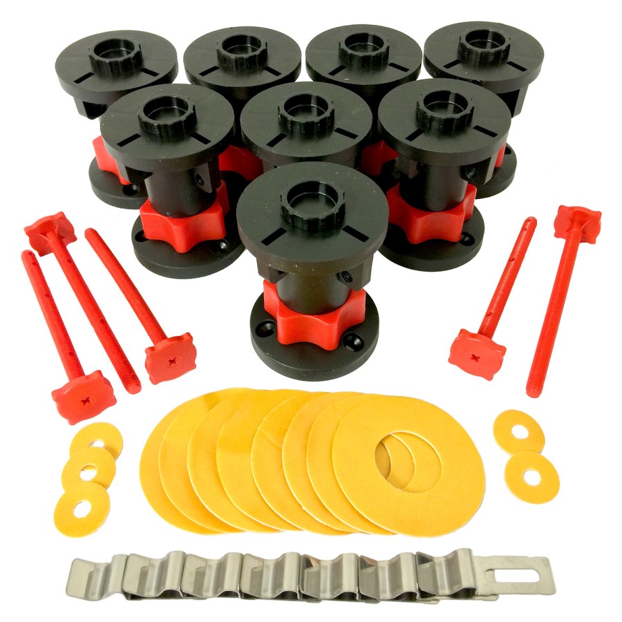 Full Height Riser Kit 95mm High Riser Kit Pack Suitable for Pearl Quadrant Shower Tray ...