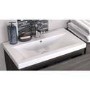 Hudson Reed Grey Wall Hung Bathroom Cabinet & Basin - W810 x H540mm