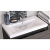 Hudson Reed Grey Floor Standing Bathroom Cabinet &amp; Basin - W615 x H850mm