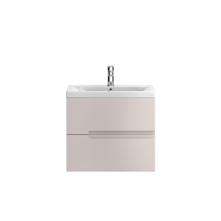 Hudson Reed Cashmere Wall Hung Bathroom Cabinet & Basin - W615 x H540mm